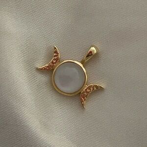 Mini Triple Moon Amulet Awe Inspired